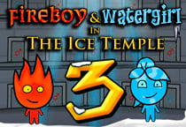 Fireboy and Watergirl 3 in the Ice Temple - Click Jogos